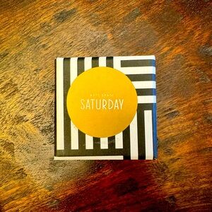 Kate Spade Saturday Gold Locket ring Sz 7